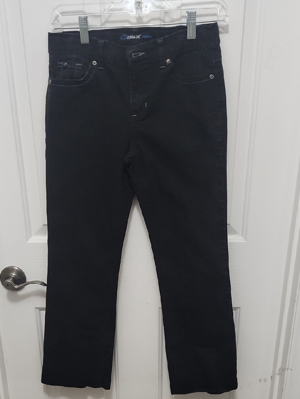 Jordache Men's Straight Jeans in Black